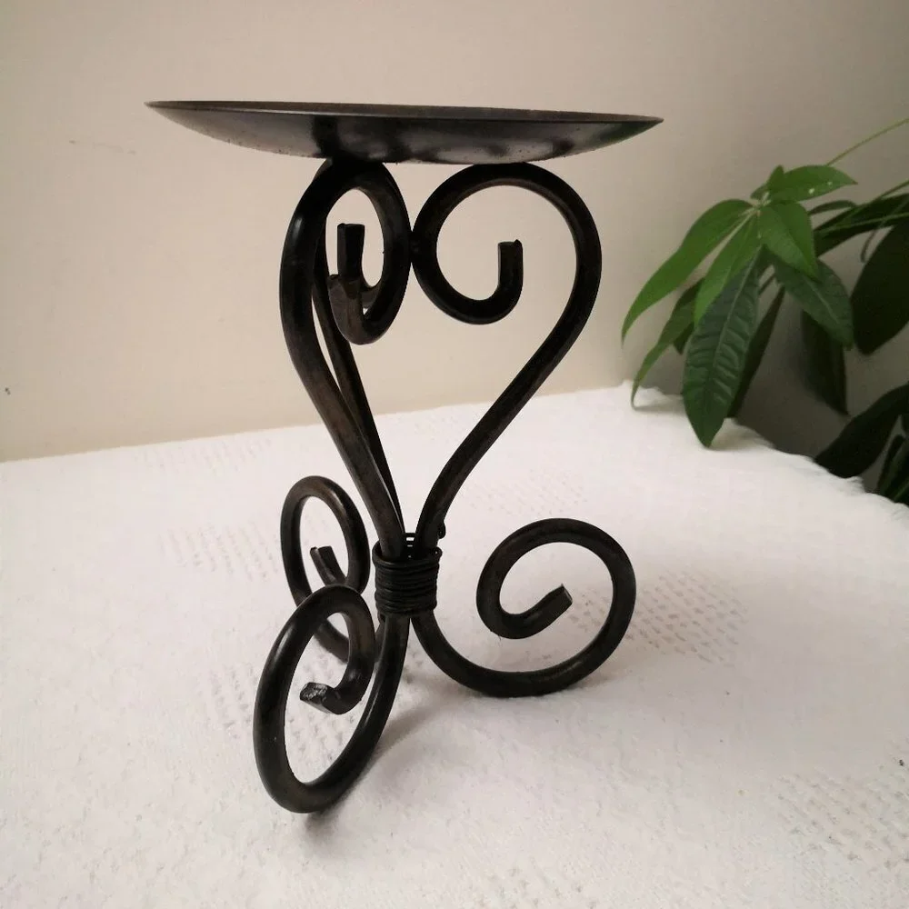 Pier 1 Iron Candle Holder